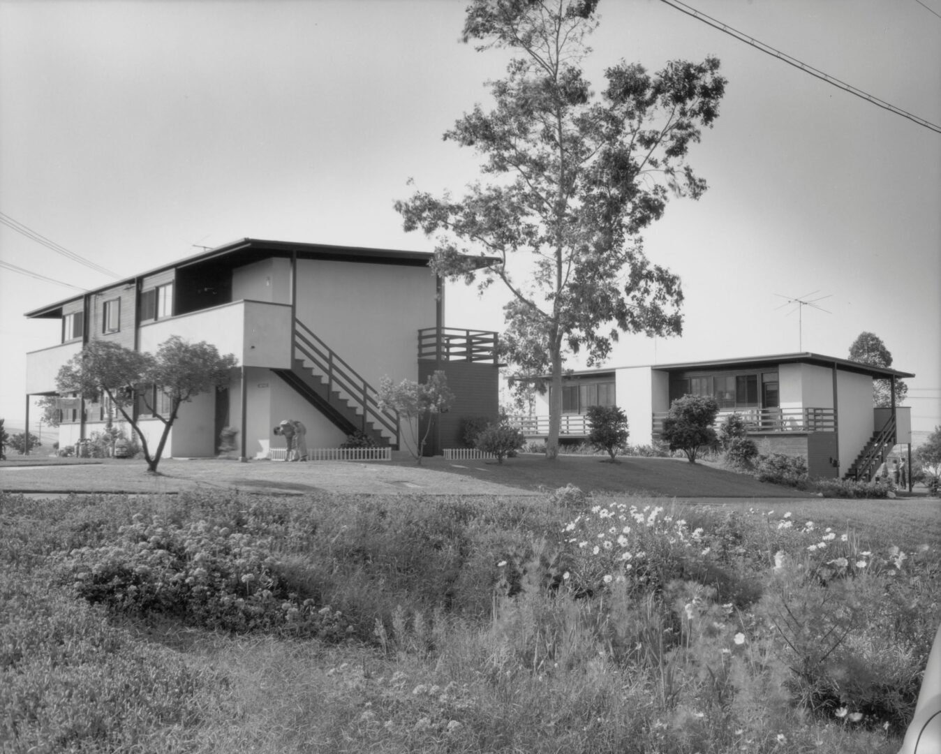 Channel Heights, a public housing project designed by the famous architect Richard Neutra. The project was sold off and later demolished after World War II.