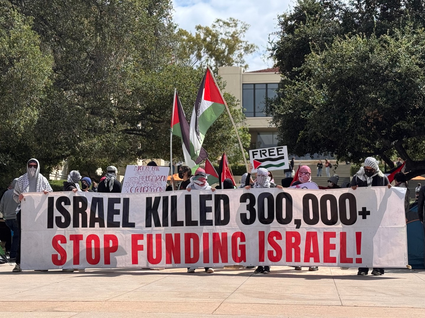 Occidental Students Relaunch Palestine Solidarity Encampment